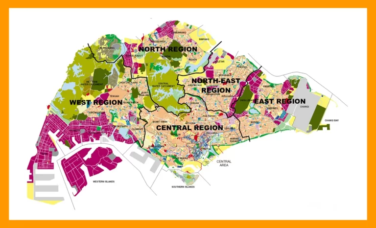 Defining Singapore District Map and also Defining the CCR RCR and OCR by the 28 Districts 