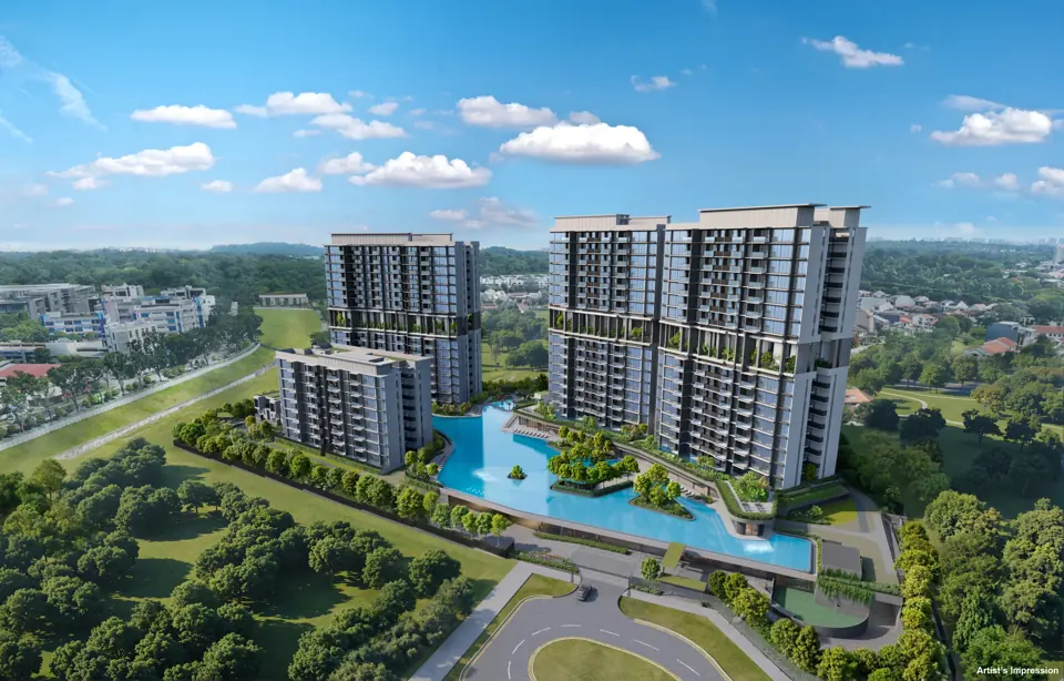 Lentor Gardens Residences — developer artist’s impression