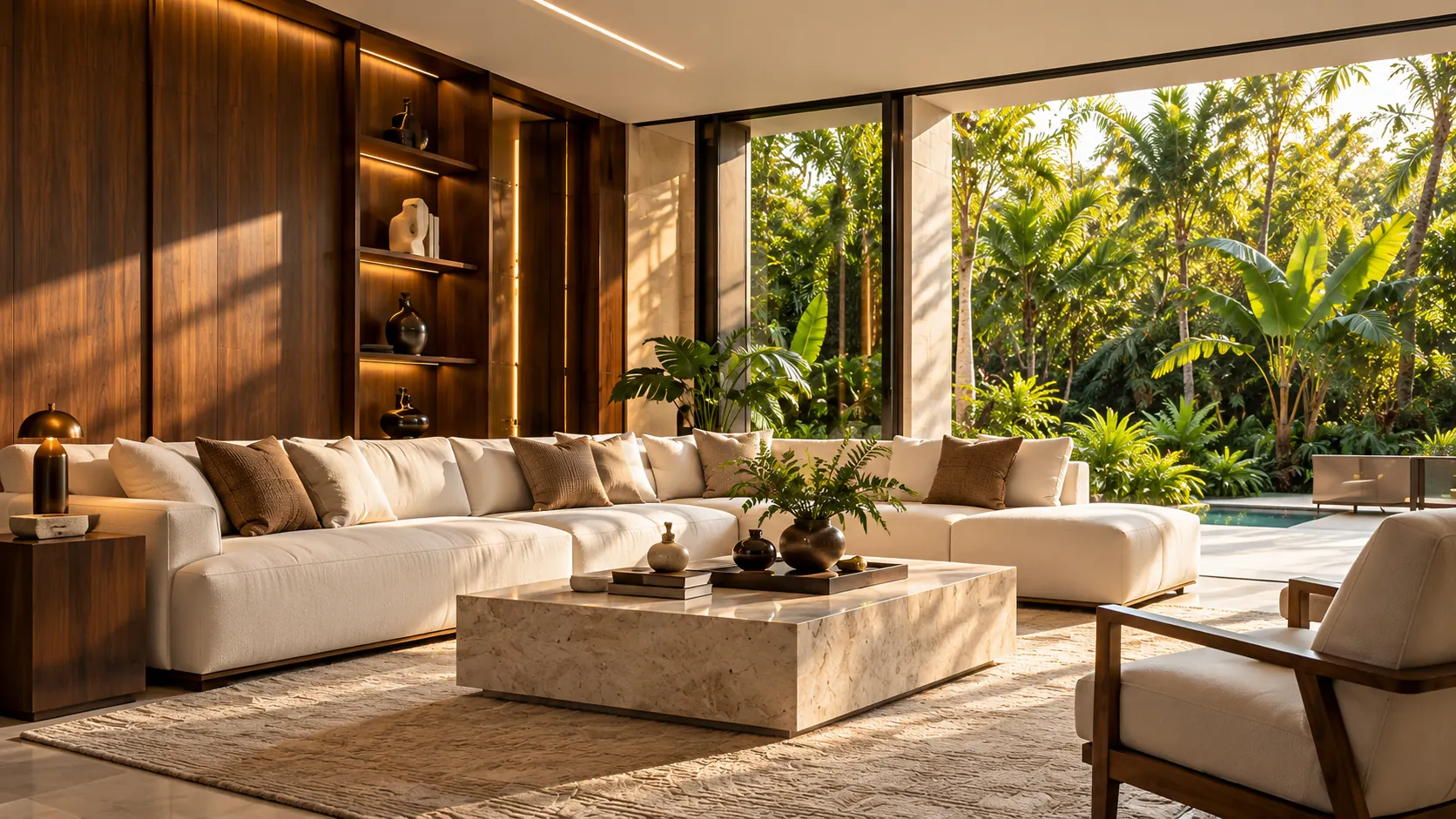 Illustrative listings lounge for the Propsbit Singapore residence journey