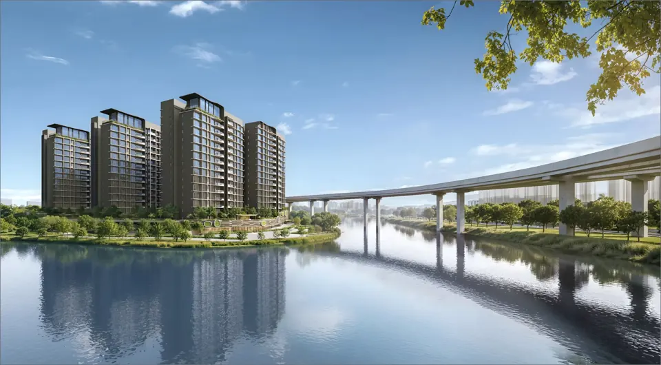 Tengah Garden Residences — developer artist’s impression