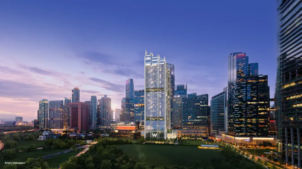 W Residences Marina View – Singapore — developer artist’s impression